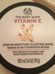 Face Mask Festivities: The Body Shop’s Vitamin E Sleeping Mask&nbsp;Edition