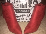 If The Shoe Fits: Lil Red Booties Edition