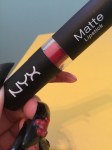 NYX Matte Lipstick Swatch In Perfect&nbsp;Red