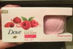 Bath Bomb Blitz: Dove Milk Swirls Vanilla Raspberry Creamsicle&nbsp;Edition
