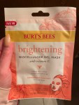 Face Mask Festivities: Burt’s Bees Brightening Sheet Mask&nbsp;Edition