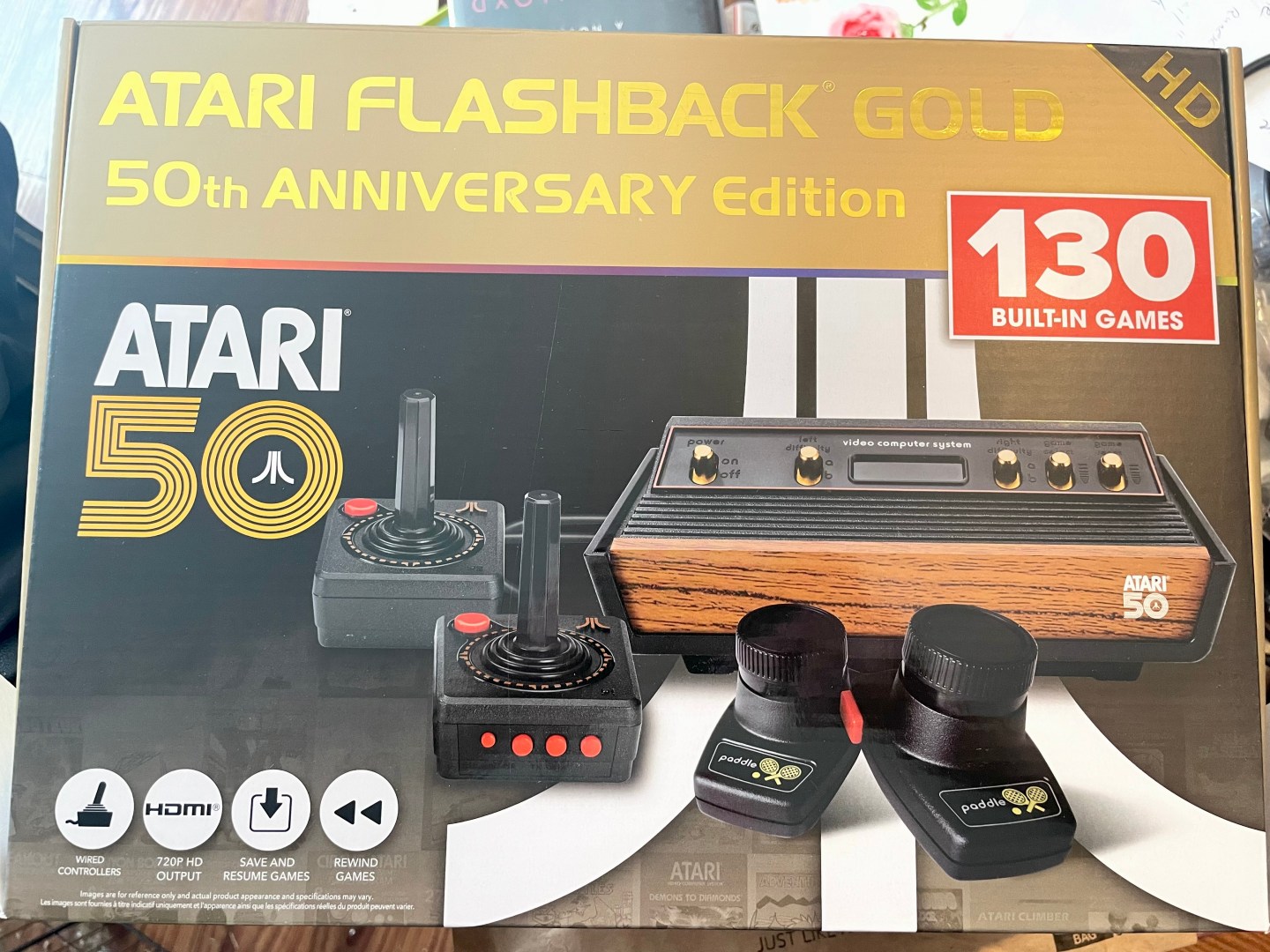 Fun & Games: Atari Flashback Gold Mini Console | lifewithlilred