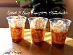 Quick & Easy Pumpkin Milkshake&nbsp;Recipe