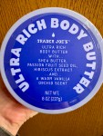 Trader Joe’s Ultra Rich Body Butter&nbsp;Review