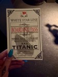 Great Lakes Science Center Titanic&nbsp;Exhibit